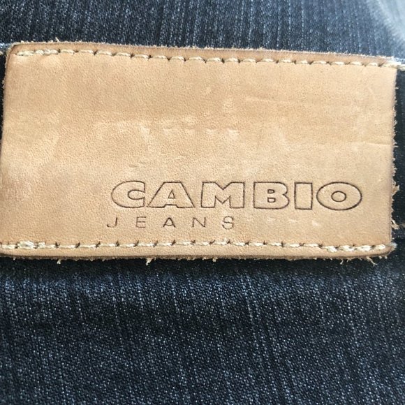 CAMBIO Sharon High Rise Straight Leg Black Jeans 6 - Picture 9 of 14